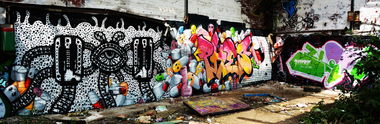 Graffiti Wall in Sheffield - Photo by hedley