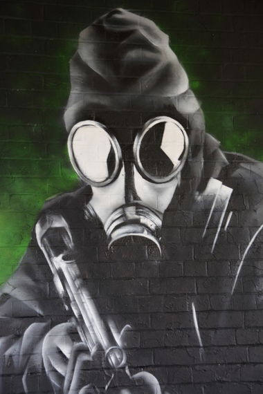 Graffiti Wall in Sheffield - Photo by hedley - MACE.., PAWSKI (2013)