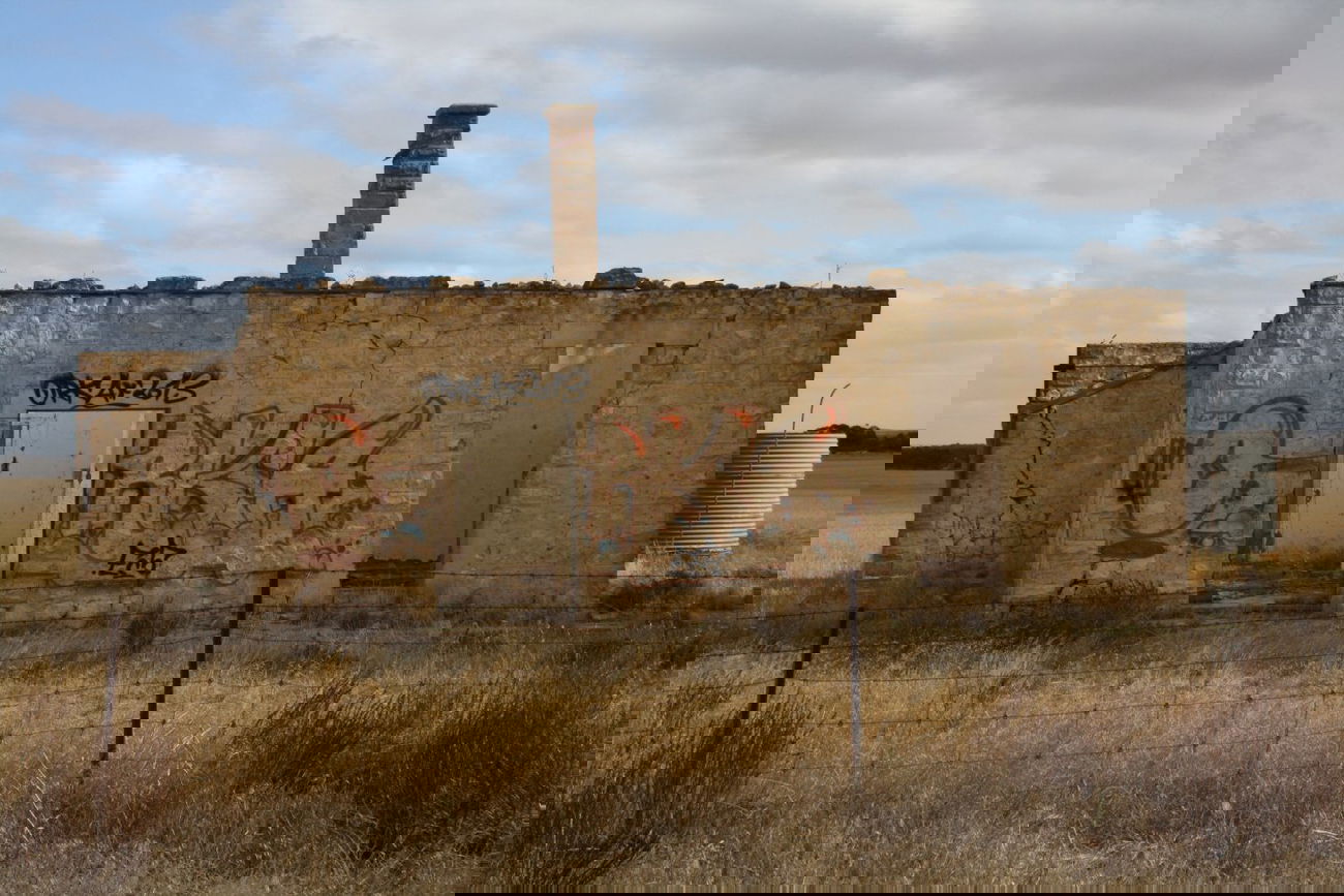 Graffiti Bombing in Caiguna - Photo by heffernan - Orka, ecs, australien (2013)