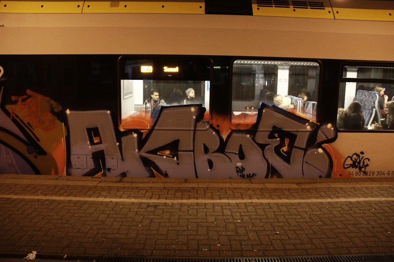 Graffiti Train - Photo by heisenberch