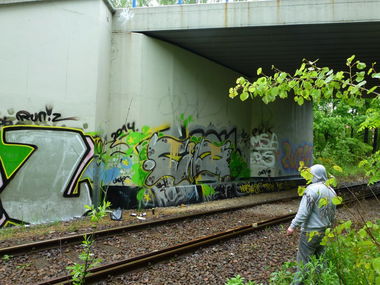 Graffiti Wall - Photo by hejkumkejkum