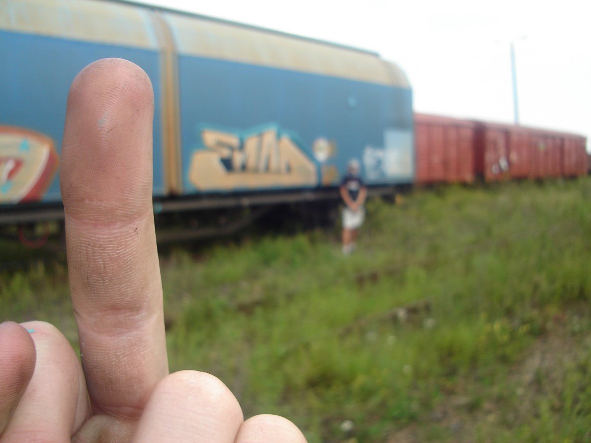 Graffiti Artwork - Photo by hejkumkejkum