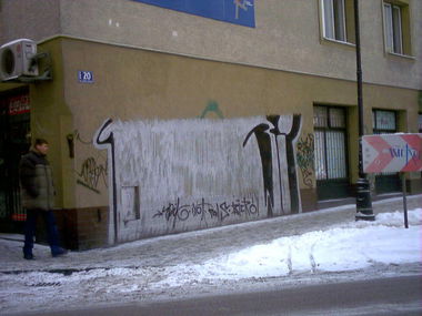 Graffiti Bombing - Photo by hejkumkejkum