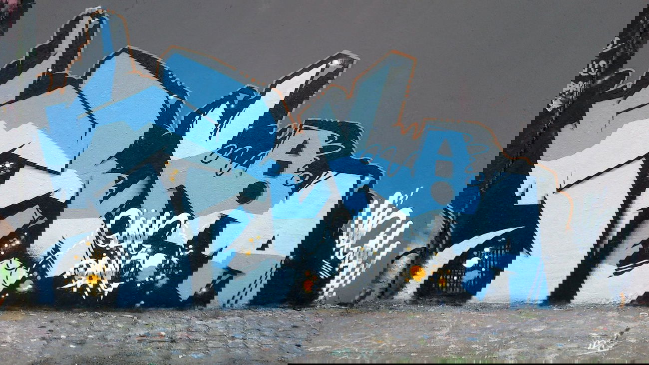 Graffiti Wall - Photo by heka - heka, thai, amig (2012)