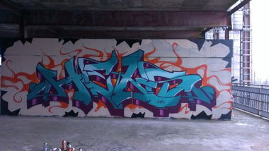 Graffiti Wall - Photo by heks