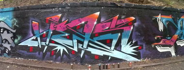 Graffiti Wall - Photo by heks - heks (2014)