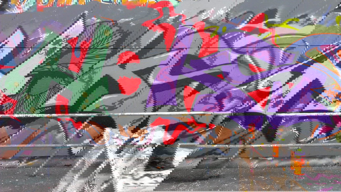 Graffiti Wall - Photo by heks - heks (2014)