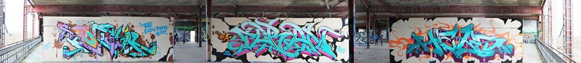 Graffiti Wall - Photo by heks - koter, taran, heks (2014)