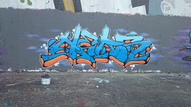 Graffiti Wall in Berlin  - Photo by heks - heks