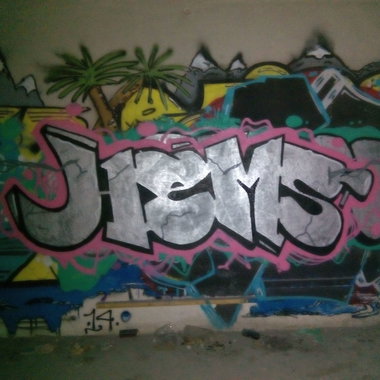 Graffiti Wall - Photo by hemsone - Hems, Madrid
