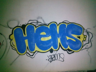 Graffiti Wall - Photo by hemsone - Hems, Madrid