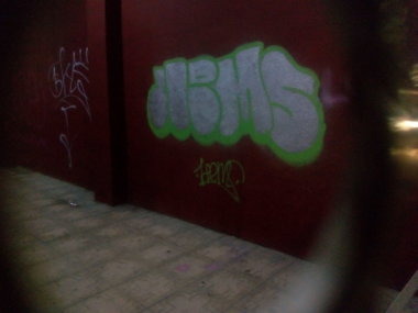 Graffiti Bombing - Photo by hemsone - Hems, Madrid