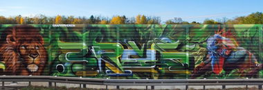 Graffiti in Leipzig - Photo by hermanos
