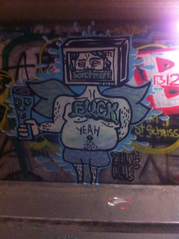 Graffiti Wall - Photo by herminee