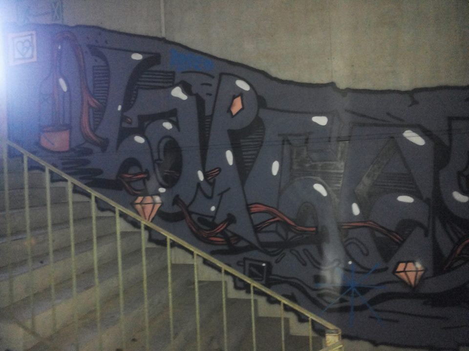 Graffiti Wall - Photo by herminee