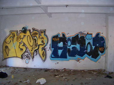 Graffiti Wall in Presov - Photo by hidro - astor, hidro