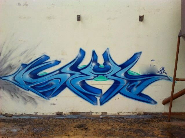 Graffiti Wall in Ramlinsburg - Photo by highbutskilled - basel, switzerland, abandoned (2013)