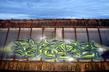 Graffiti Wall - Photo by highbutskilled