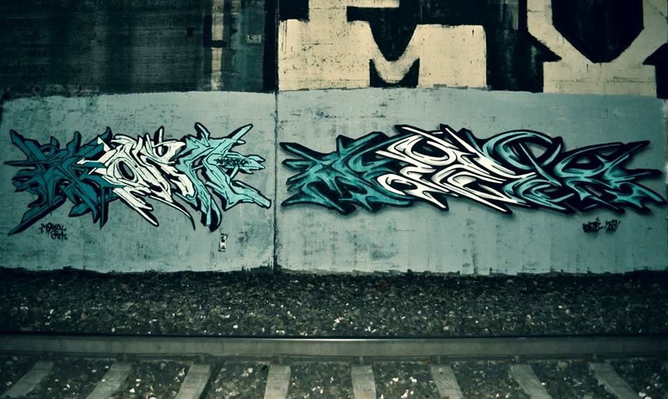 Graffiti Wall - Photo by highbutskilled