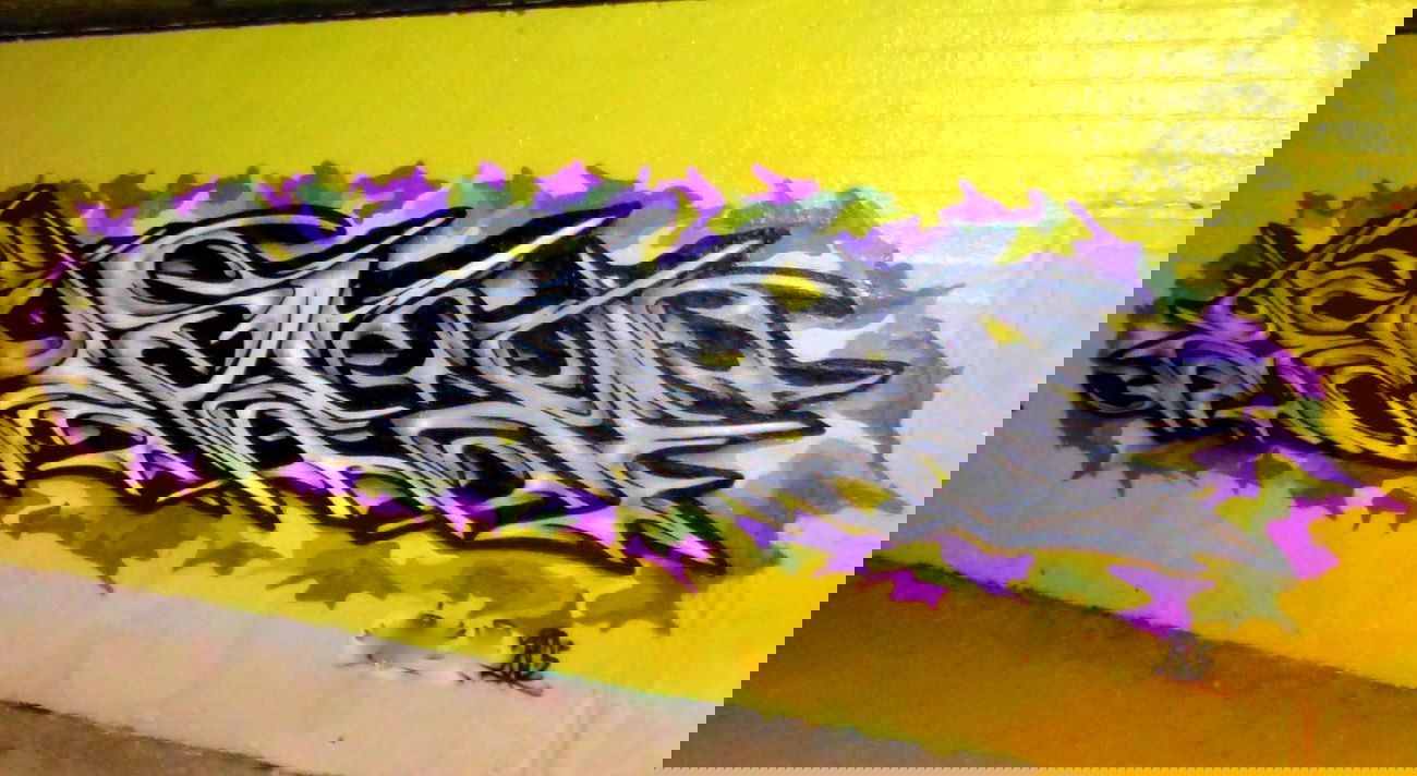 Graffiti Wall - Photo by highbutskilled