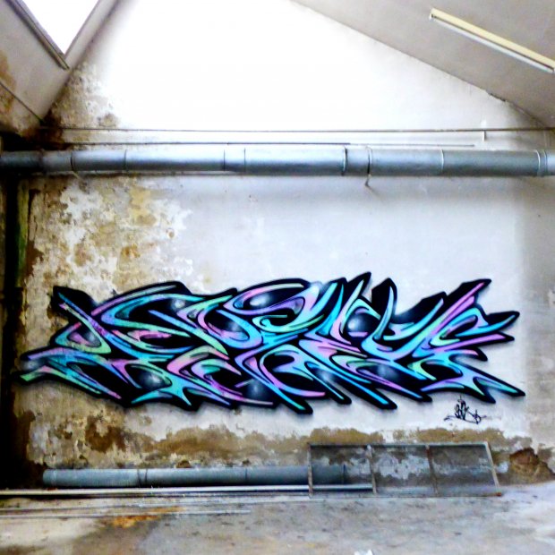 Graffiti Wall - Photo by highbutskilled