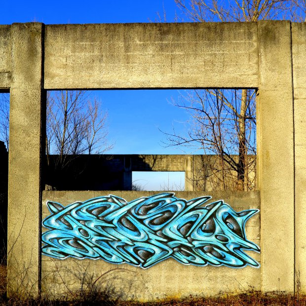 Graffiti Wall - Photo by highbutskilled