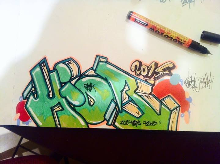 Graffiti Sketch - Photo by hioron3 - Hior, HIOR, bydgoszcz (2014)