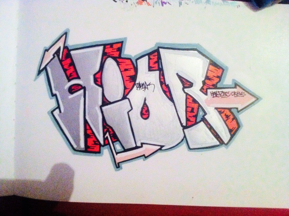 Graffiti Sketch - Photo by hioron3 - HIOR, HIOR, bydgoszcz (2014)
