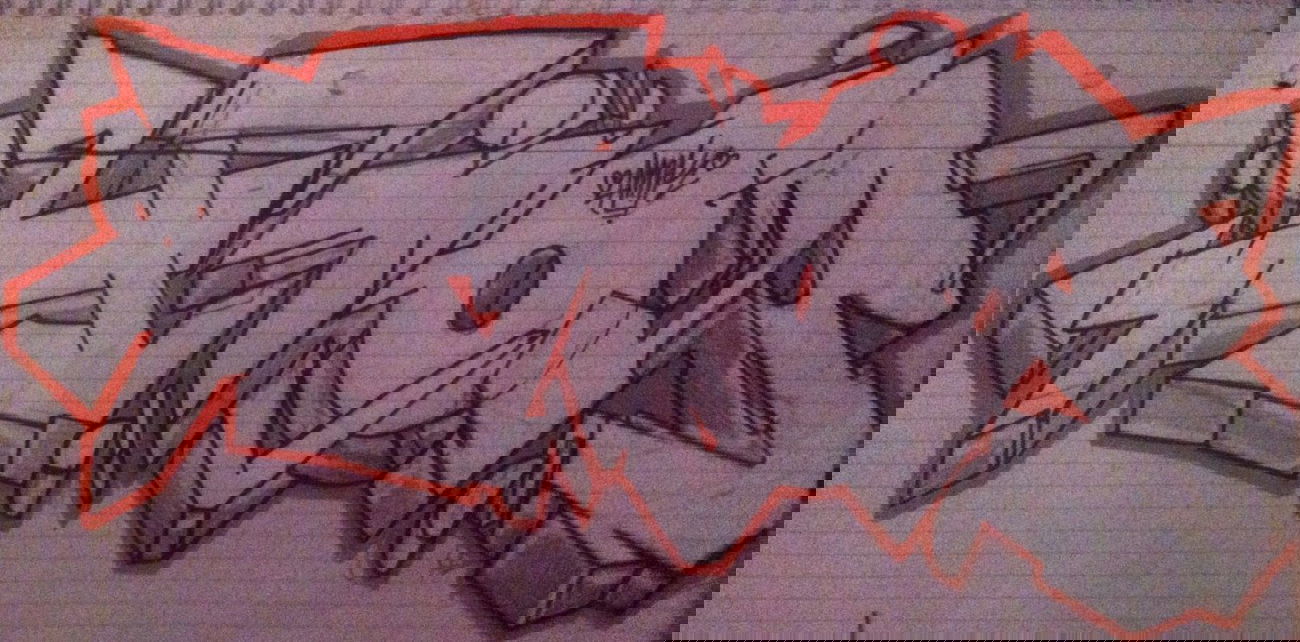 Graffiti Sketch - Photo by hioron3 - Hior, zwc, zbc (2014)