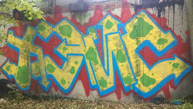 Graffiti Wall - Photo by hits341 (2015)