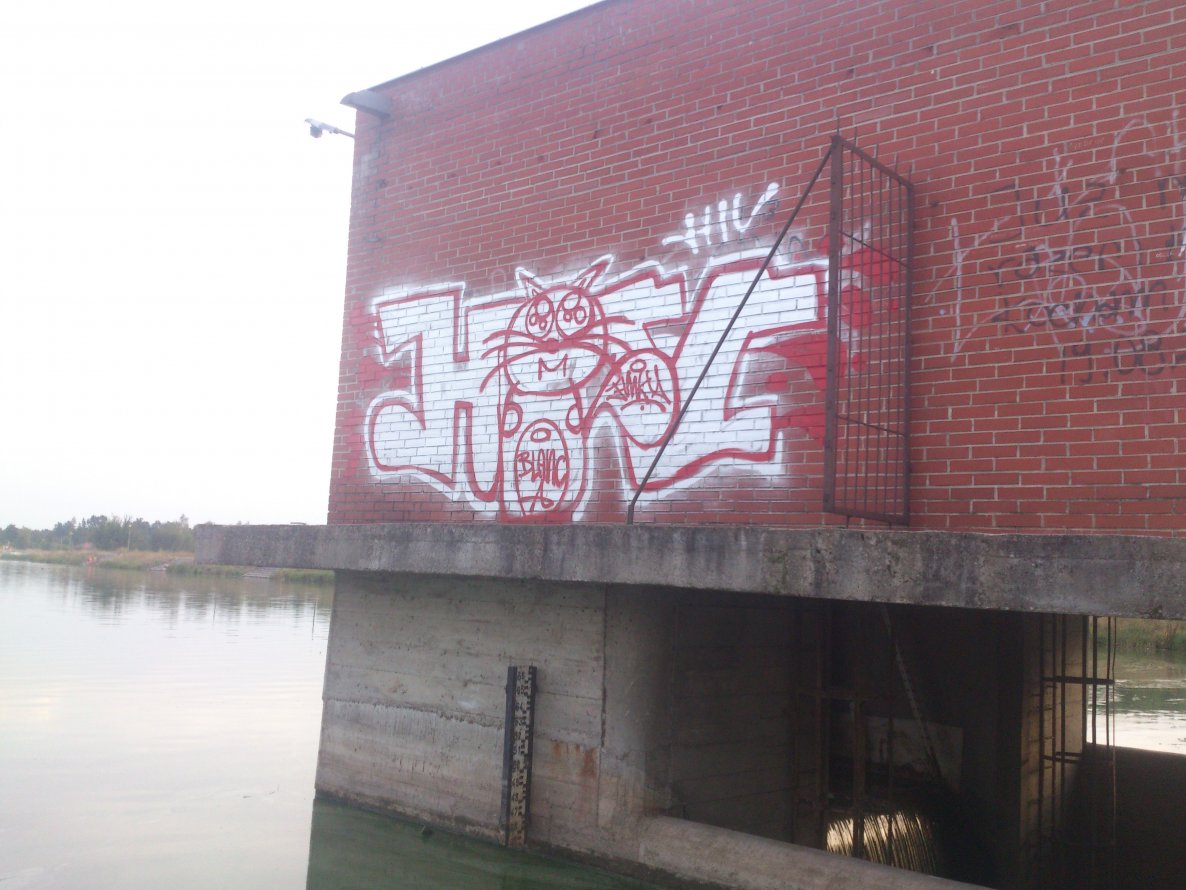 Graffiti Bombing - Photo by hiv