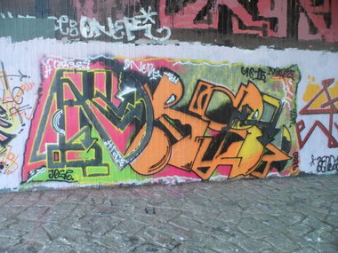 Graffiti Wall - Photo by honigfresser - horse (2015)