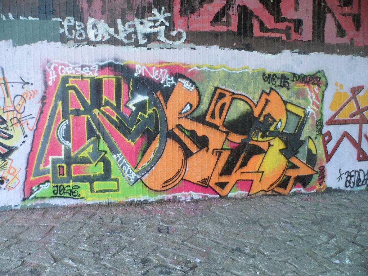 Graffiti Wall - Photo by honigfresser - horse (2015)