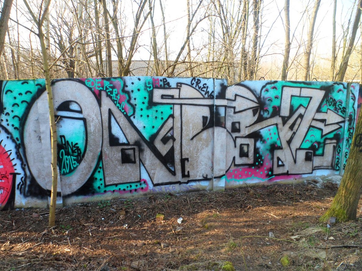 Graffiti Wall - Photo by honigfresser - oner (2015)
