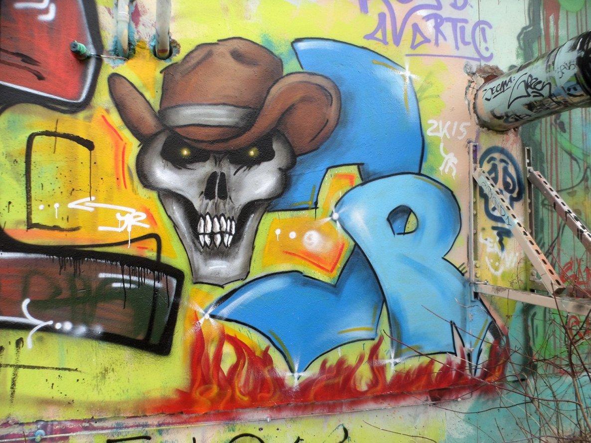 Graffiti Wall - Photo by honigfresser - jr (2015)