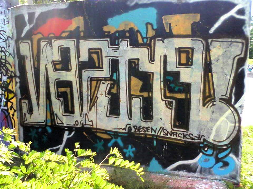 Graffiti Wall - Photo by honigfresser - nastle (2015)