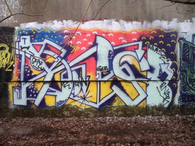 Graffiti Wall - Photo by honigfresser - horse (2015)