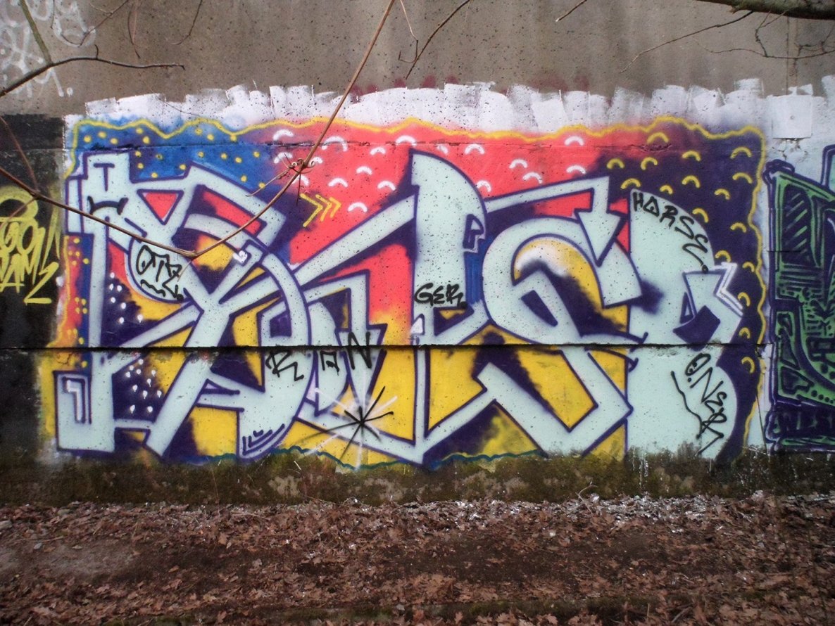 Graffiti Wall - Photo by honigfresser - horse (2015)