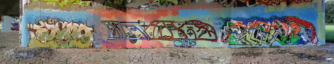 Graffiti Wall - Photo by honigfresser - SECMA, INSIDER, FUTURE (2014)