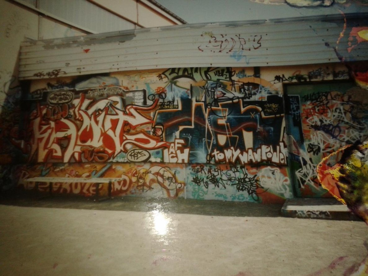Graffiti Wall - Photo by honigfresser - KAOT, TIER