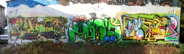 Graffiti Wall - Photo by honigfresser - paket, secma, horse (2014)