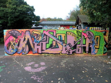Graffiti Wall - Photo by honigfresser - Oner (2014)