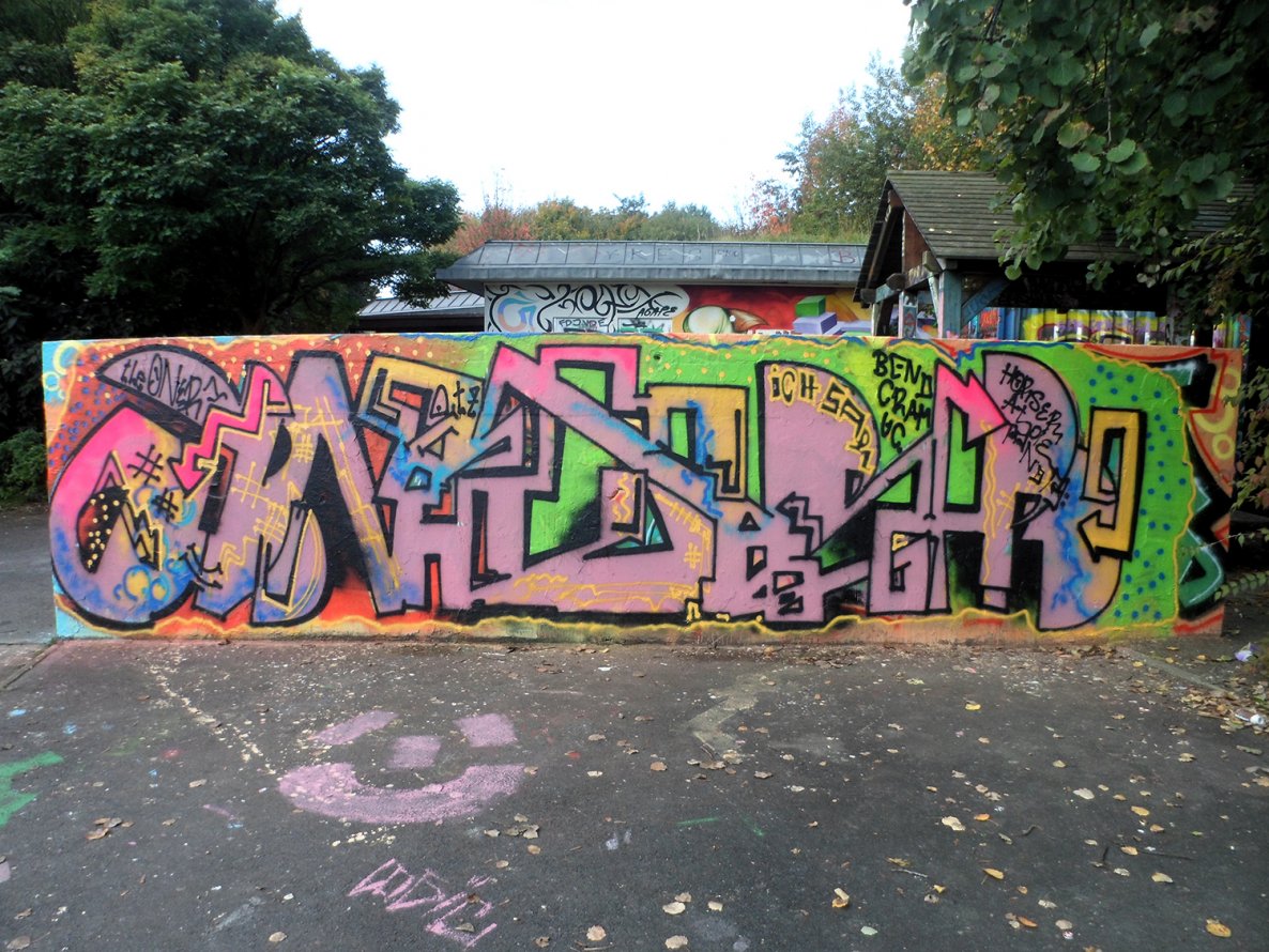 Graffiti Wall - Photo by honigfresser - Oner (2014)