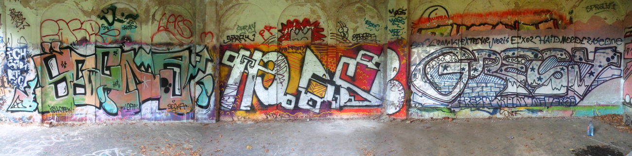 Graffiti Wall - Photo by honigfresser - secma, horse, gresy (2015)