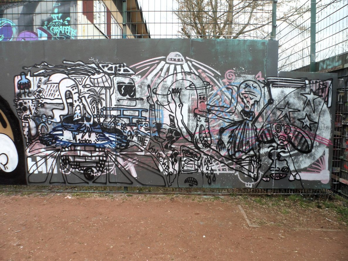 Graffiti Wall - Photo by honigfresser - weser (2015)