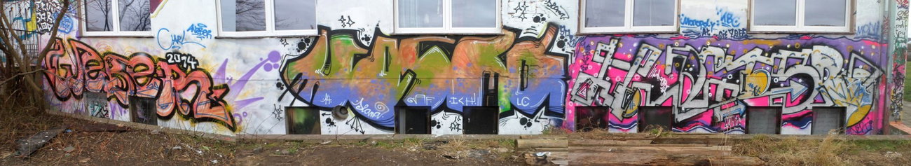 Graffiti Wall - Photo by honigfresser - weber, secma, horse (2014)