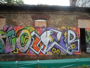 Graffiti Wall - Photo by honigfresser - oner (2015)