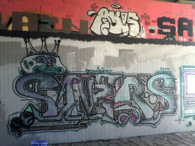 Graffiti Wall - Photo by honigfresser - sners (2015)
