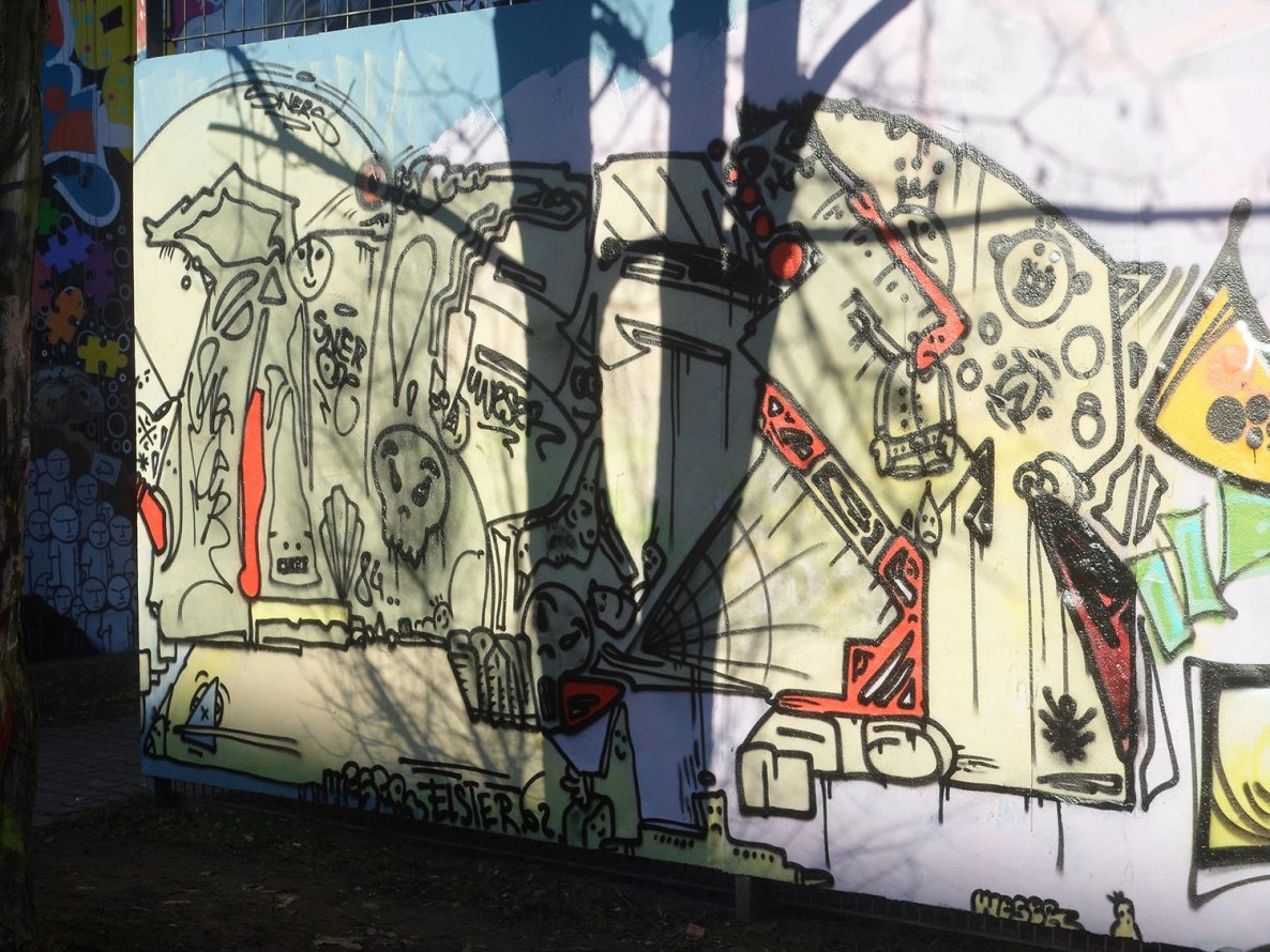 Graffiti Wall - Photo by honigfresser - weser (2015)