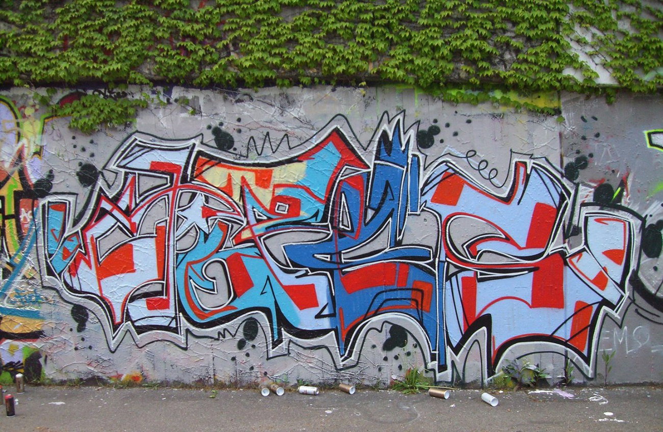 Graffiti Wall - Photo by honigfresser - hopes